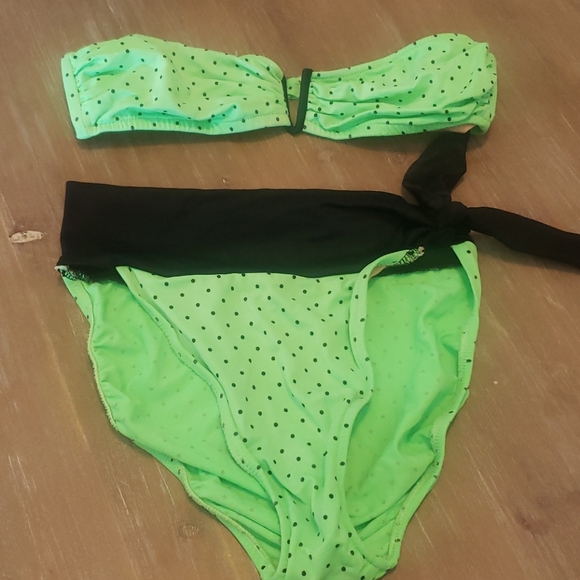 Vintage Other - Vintage 80s high-rise bottoms with strapless top